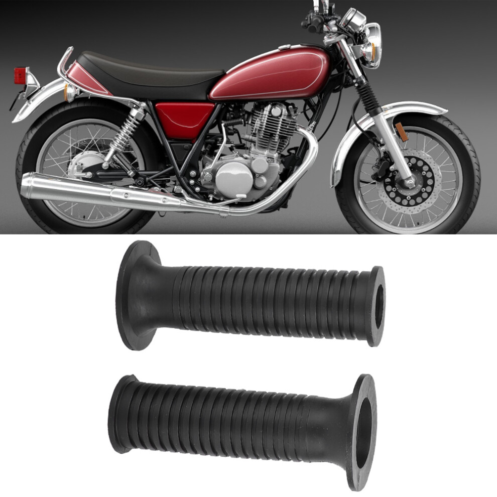 Universal 25/28Mm Motorcycle Handlebar Grip Cover 1 Pair Black 4961388358618