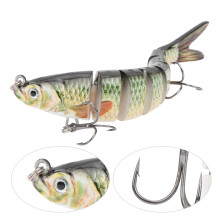 Multi Jointed Swim Baits Fishing Lure 13.5cm/27g, Slow Sinking Bass Bait