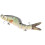 Mehrgliedriger, langsam absinkender Barsch-Angels’köder, 13,5 cm / 27 g, 4# Haken 4
