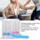 Deep Breathing Lung Exerciser Incentive Spirometer 4 Ball Suction System 8