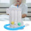 Typ B 3-Ball-Lungentrainer Incentive-Spirometer Atemmesssystem 9