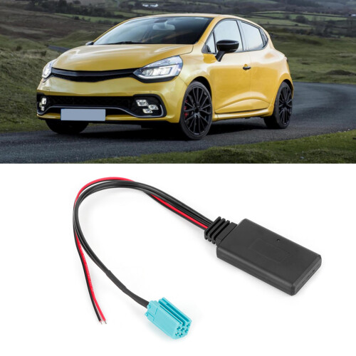 Renault 12V 6Pin AUX Bluetooth Audio Adapter
