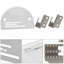 Heavy-duty Metal Needle Plate B Type Feed Dog for Lockstitch Sewing Machine