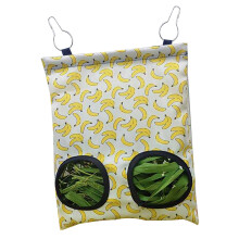 Grand sac en toile Oxford pour foin pour lapins et cochons d'Inde, style suspendu
