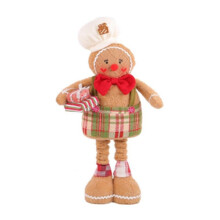 Série de Figuras de Natal Tecido Pernas Longas Decoração de Janela Decoração de Árvore de Natal Natal (E)