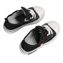 Kinder Canvas-Sneaker Jungen Mädchen Low Top Schlupfhausschuhe Cartoon Größe 28-32