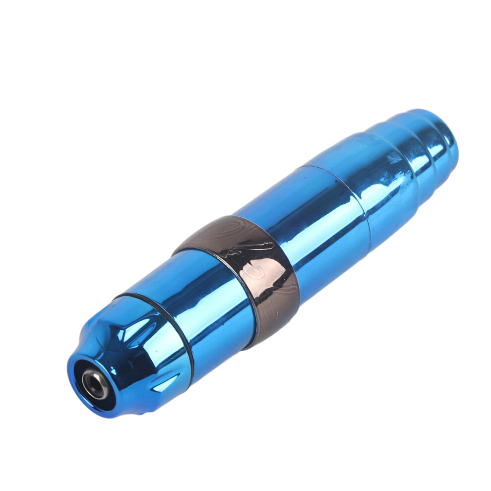 Blue Strong Electric Tattoo Pen Machine, Rca Interface, 30X117mm