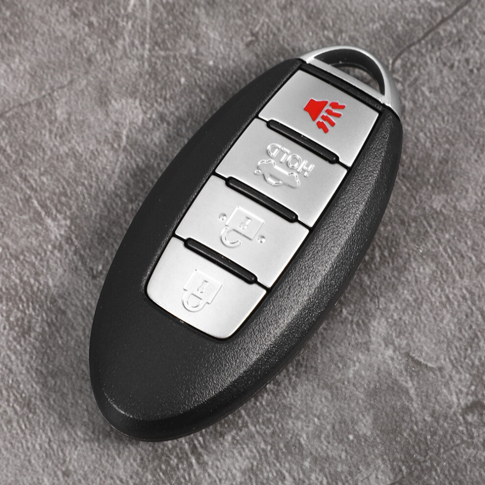 4-Button Car Remote Key 433Mhz Fits Nissan Altima 2013-2015 Black 8461392444926