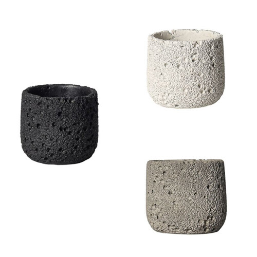 Cement Space Texture Aromatherapy Candle Cup Diy Candle Empty Cup Atmosphere Container Ornaments