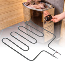Stainless Steel Sauna Heating Element SCA-2000W, 41x30cm