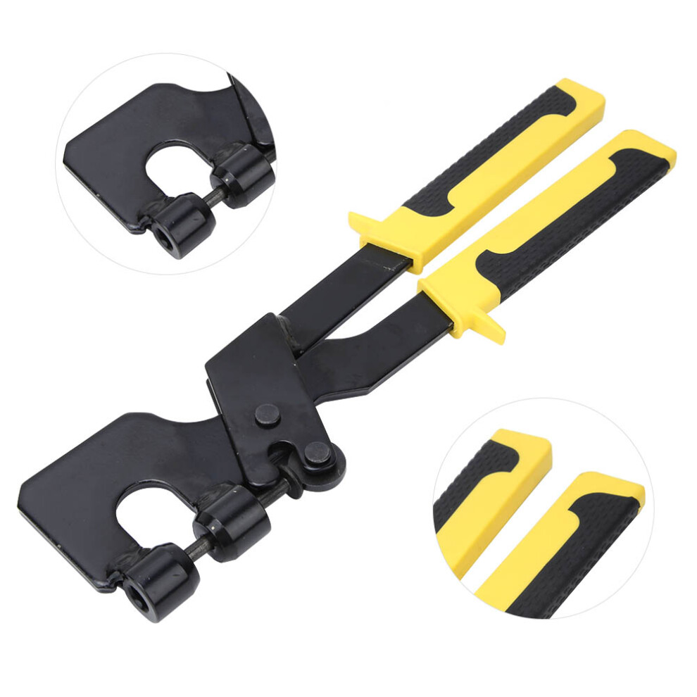 Keel Board Stud Crimping Forceps Black