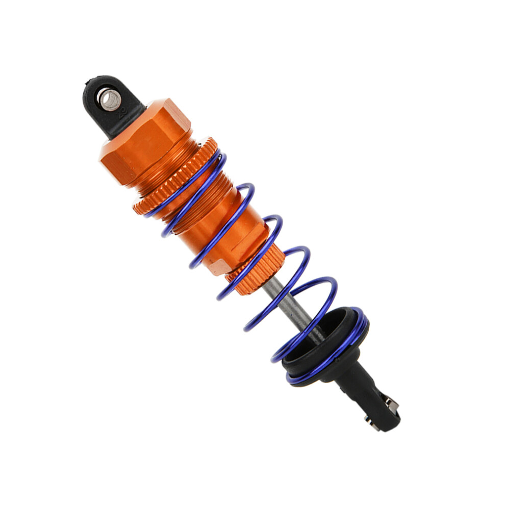 2Pcs 92Mm Adjustable Rc Oil Pressure Shock Damper For 1/10 Car Orange 4611388362367