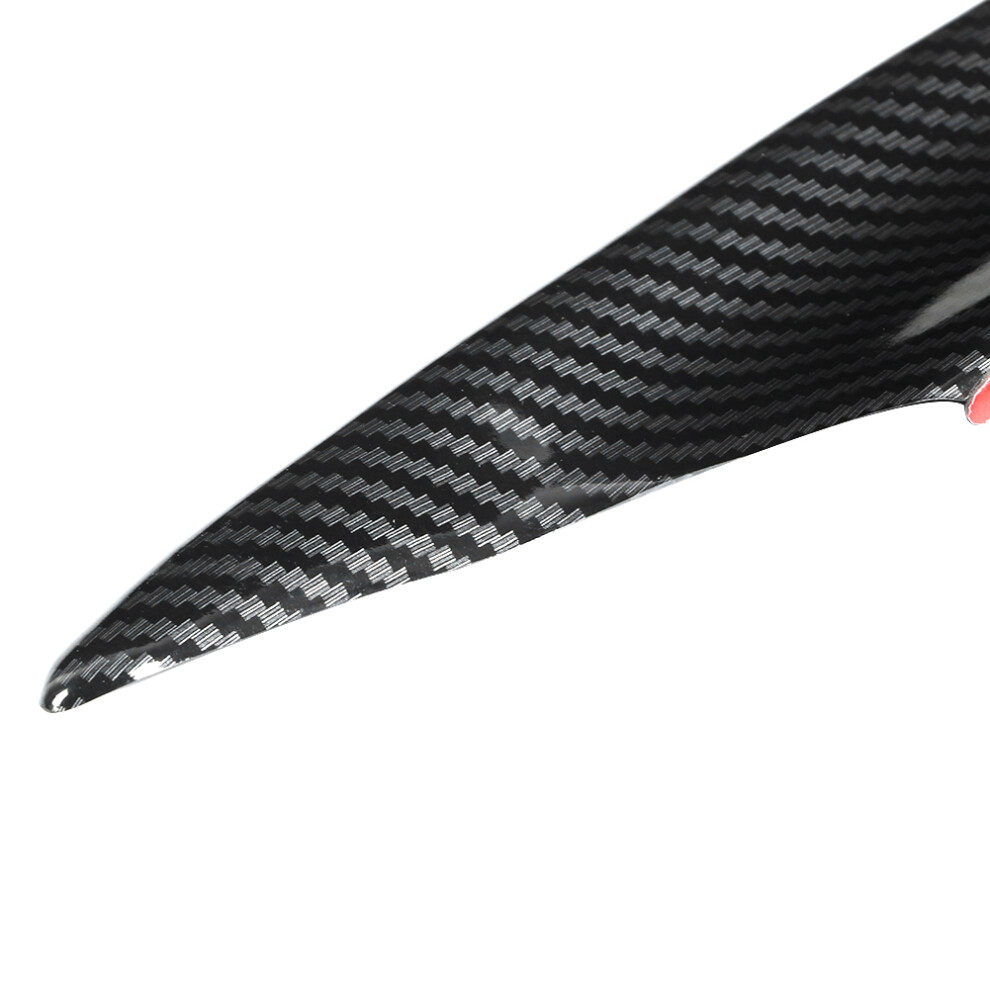 4Pcs Universal Carbon Bumper Lip Spoiler Blades 7293282683679