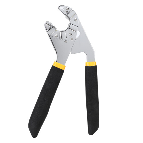 8-Inch Multi-Function Adjustable Wrench, High Carbon Steel, Silver/Black 1