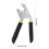 8-Inch Multi-Function Adjustable Wrench, High Carbon Steel, Silver/Black 5