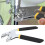 8-Inch Multi-Function Adjustable Wrench, High Carbon Steel, Silver/Black 6