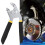 8-Inch Multi-Function Adjustable Wrench, High Carbon Steel, Silver/Black 7