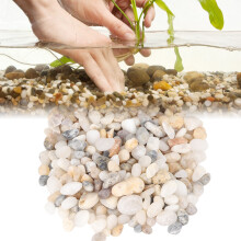 Natural Sand Gravel for Aquarium & Garden, 1000g Bag