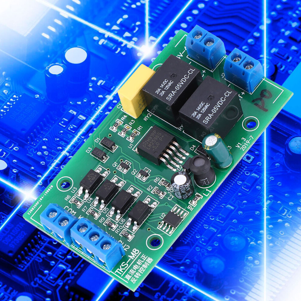 Dc6.0v~40V 20A Reversible Motor Controller Cw/Ccw Switch 8471388363940