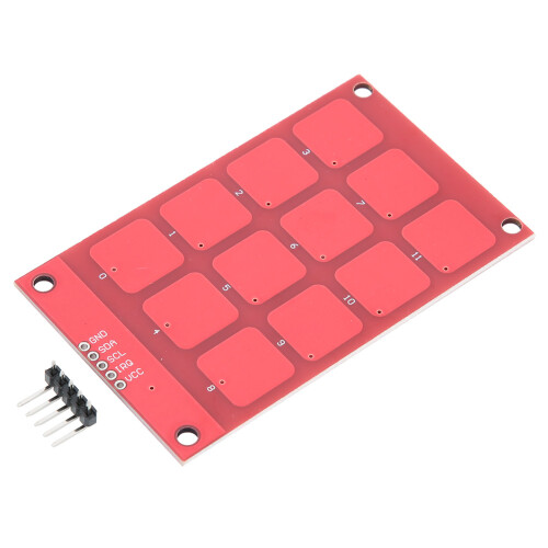 MPR121 Capacitive Touch Keyboard 12-Key High Sensitive Touchpad