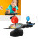 Educational Solar System Model with Sun, Earth, Moon PVC Toy for Teaching 1