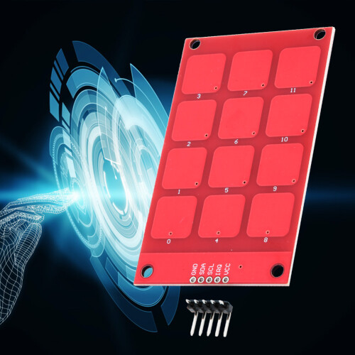 MPR121 12-Button Capacitive Touch Keyboard High Sensitivity Electronic Keypad 2