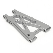 RC Offroad-Fahrzeug Hintere untere Schwingarme 2 Stück Aluminiumlegierung Silber Passend für 1/10