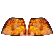 2 Pezzi Luce D'Angolo per Auto Senza Lampadina Indicatore di Direzione per E36 Berlina 1992-1998
