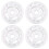 All Four Window Regulator Gear Sprocket Spool Set for  Optima 2016-2020 83471D3000 83481D3000 2