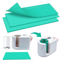 Sublimation Tumblers Wrap for Mug Press, 3 Thicknesses Green Silicone Mug Wrap for Heat Press Sublimation Machine