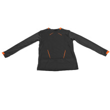 Herren Dry Fit Langarmshirt - Sommer, Atmungsaktiv, Dunkelgrau, M-L-XL