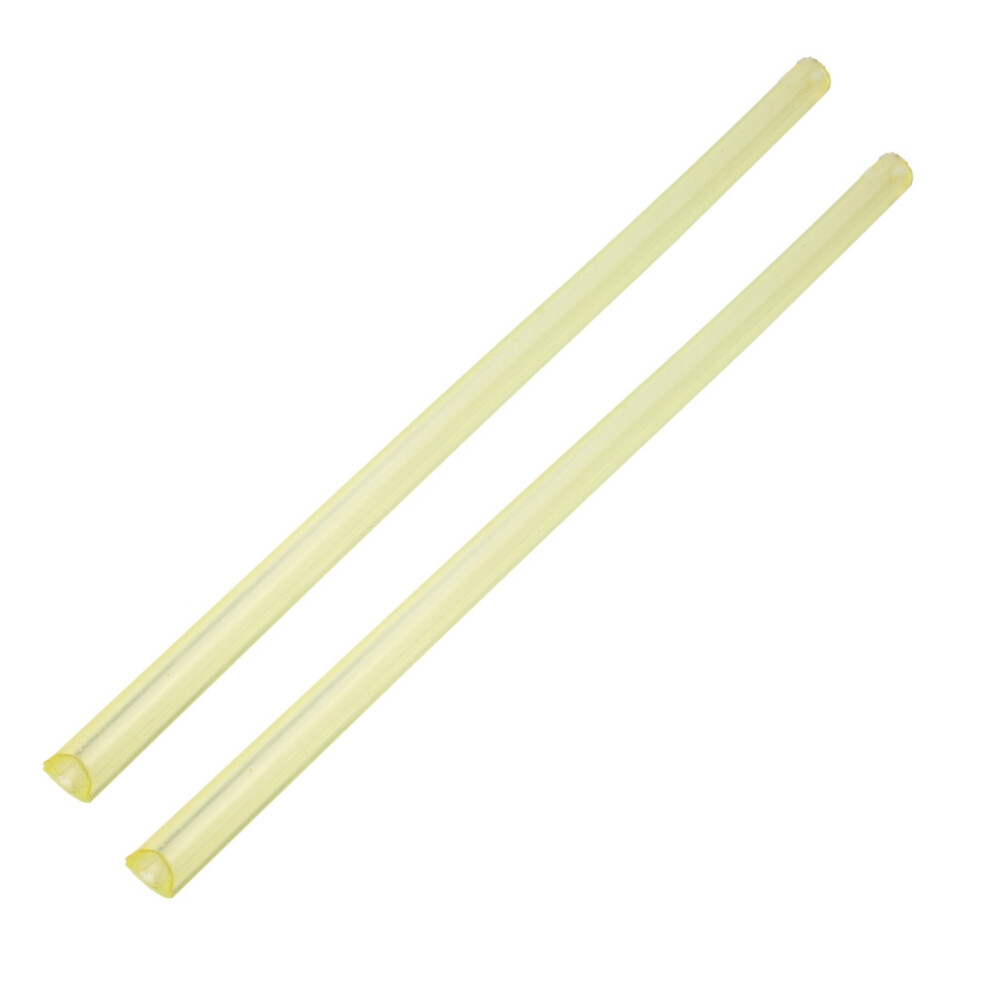 Yellow Pu Hollow Rod 20Mm Od 8Mm Bore 500Mm Length High Impact 9371392532679