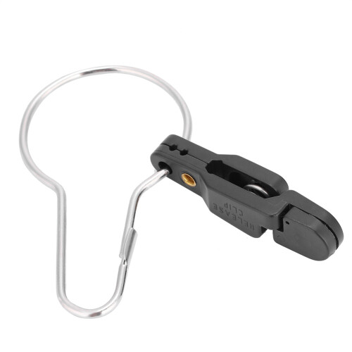 Snap Release Clip for Downrigger & Outriggers, Black, 11.5x3.8cm