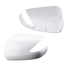 Car Wing Door Side Mirror Housing Rearview Mirror Cover Shell Cap for Fit Jazz 2009 2010 2011 2012 2013