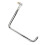 Stainless Steel Shower Head Extension, Rotatable 13in Wall Mount 7