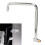 Stainless Steel Shower Head Extension, Rotatable 13in Wall Mount 14