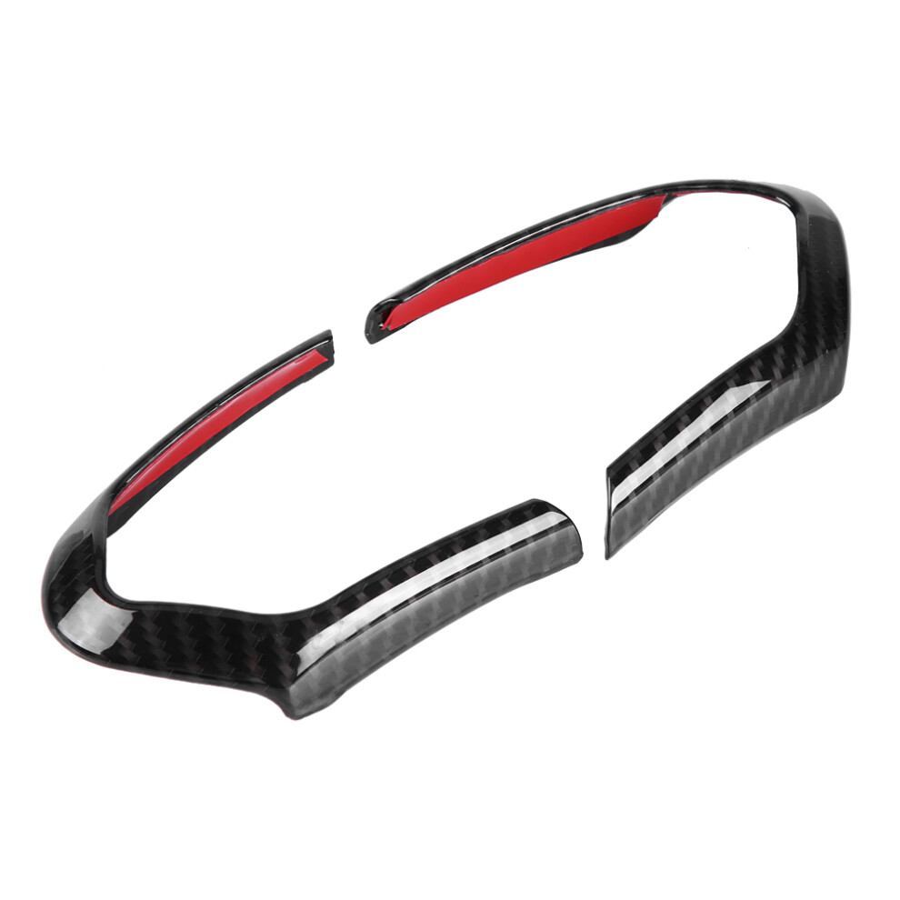 2Pcs Steering Wheel Trim Frame For F20-F22-F30-F32 F10 F06 F15-F16 M-Sport 3651392765502
