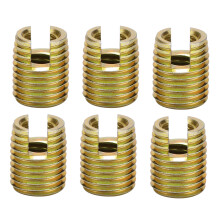 20Pcs Carbon Steel Self Tapping Thread Inserts for M5*0.8 M8*1.0 Sizes