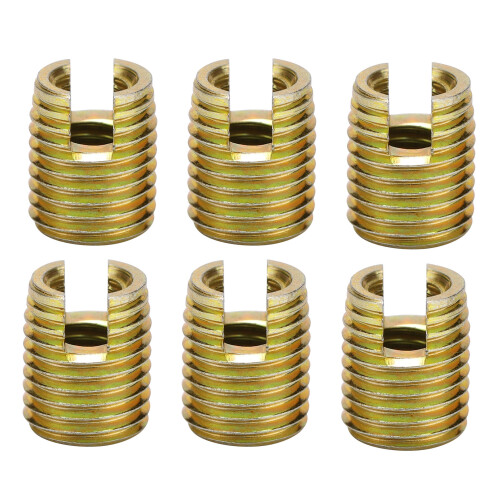 20Pcs Carbon Steel Self Tapping Thread Inserts for M5*0.8 M8*1.0 Sizes