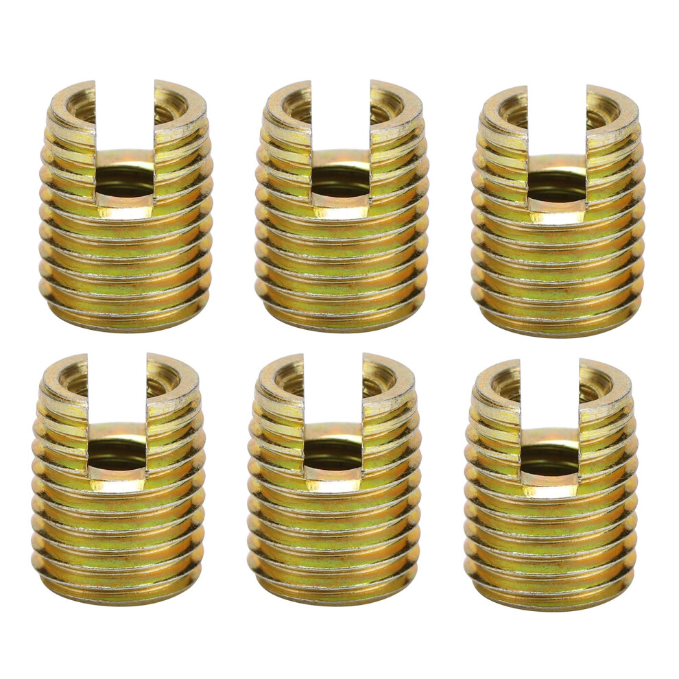 20Pcs Carbon Steel Self Tapping Thread Inserts For M5*0.8 M8*1.0 Sizes 8331388369826