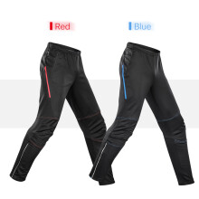 Waterproof Men's Thermal Fleece Bike Pants, Windproof, Size M-XXL