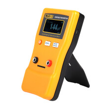 M6013 LCD High Precision Capacitance Resistance Meter - 0.01pF to 470mF, Orange, 14.5x8x3cm