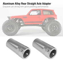 Aluminiumlegierung Hinterachse Adapter für AX90056 Jeep Wrangler (Silber)