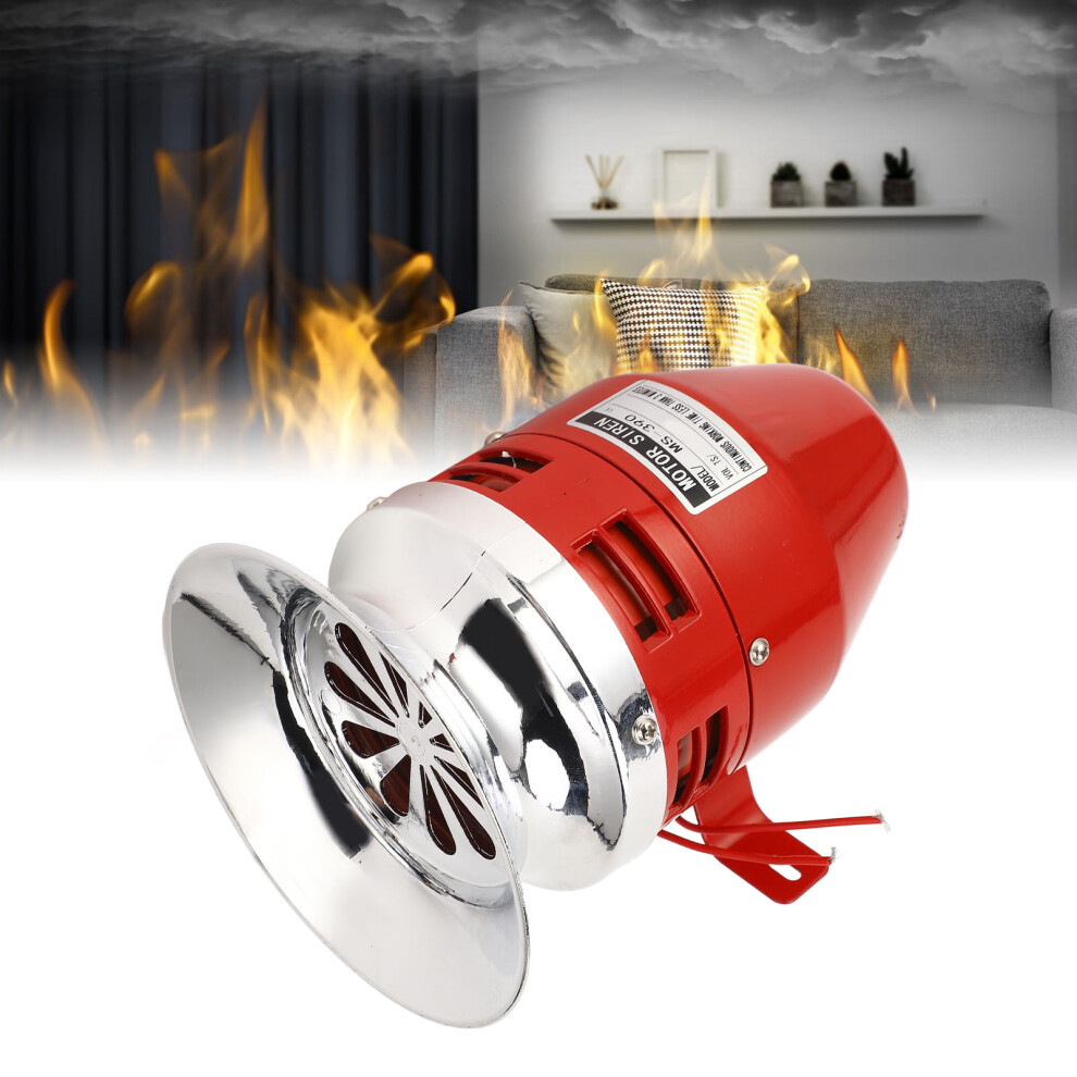 Industrial Alarm Siren 130Db 40W Outdoor Emergency Horn 110V 3691388373243