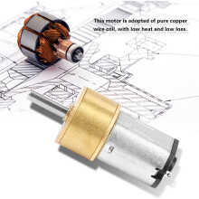 Mikro-Metallgetriebe-Dustproof-DC-Motor 6V 14mm 300U/min für Robotik DIY