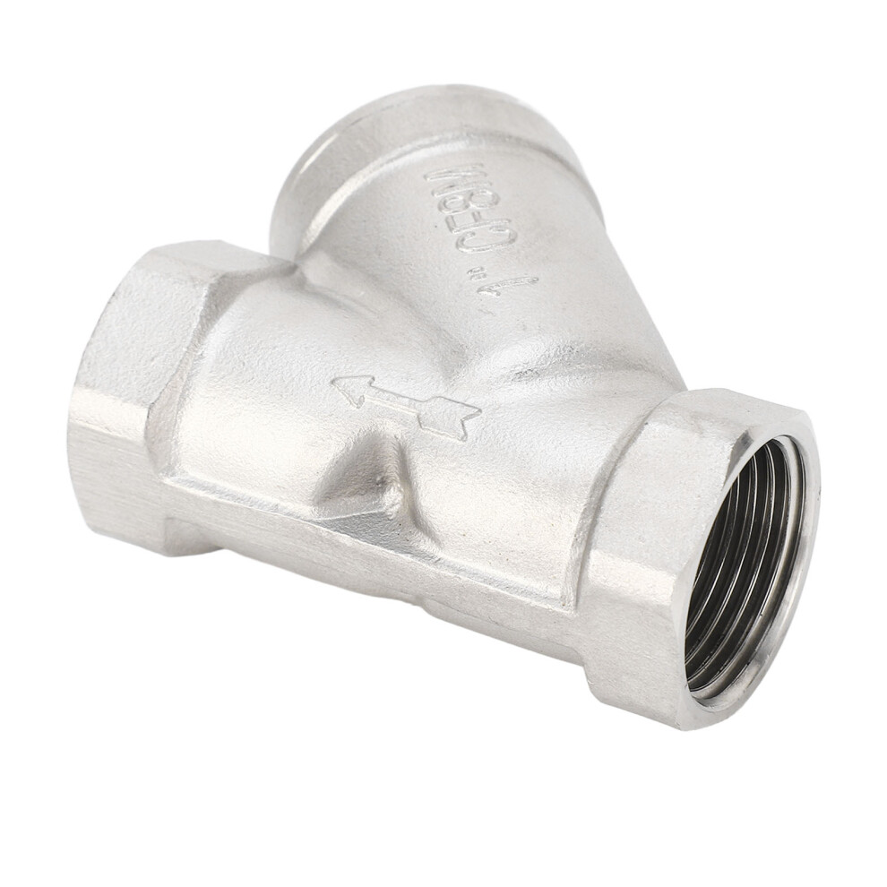 Stainless Steel Y Strainer 1 Inch Dn25 For Water Oil Gas - Female Thread 8711388373465