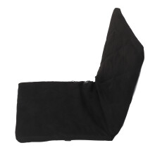 Portable Heated Cushion Folding 40cm x 40cm Black for Outdoors & Camping