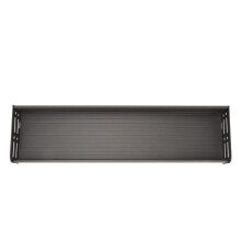 50x13cm Grey Spice Rack, Space Aluminum Wall Shelf