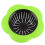 Plastic Kitchen Sink Strainer Stopper Flower Shaped Green Bathroom Accessory 2