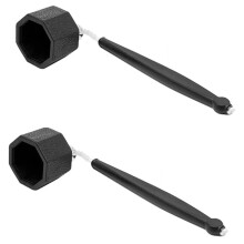 2X BCB Pro Series Pool Cone Snooker Chalk Holder - Tasca Slip-in Pool Cue Chalk Holder Cover Biliardo Forniture Snooker